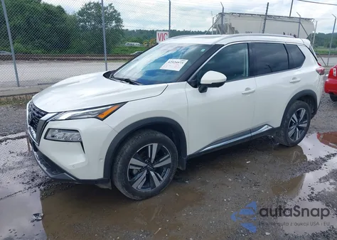 2023 Nissan Rogue Sl Intelligent Awd z USA, uszkodzony, nr VIN 5N1BT3CB7PC933400